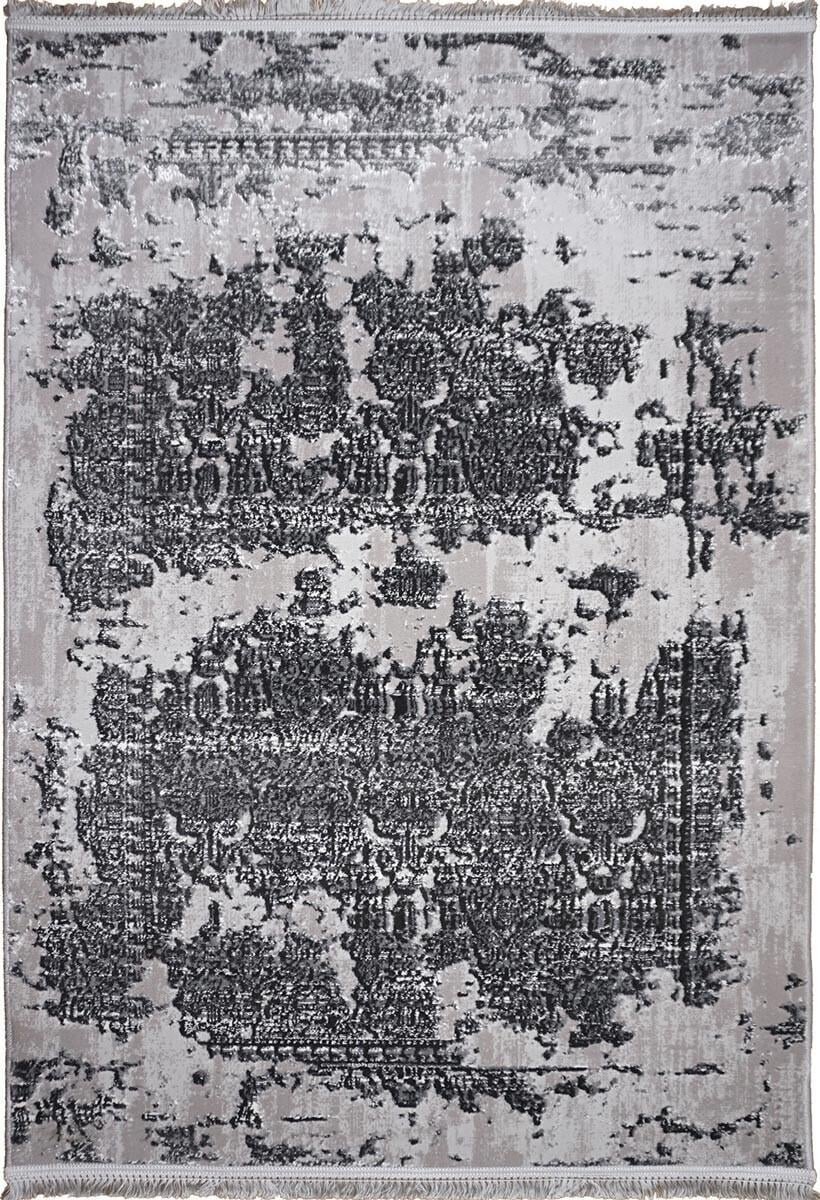 Ковер с коротким ворсом Levado 03914a 200x300 см Light Grey/Dark Grey (82102030)