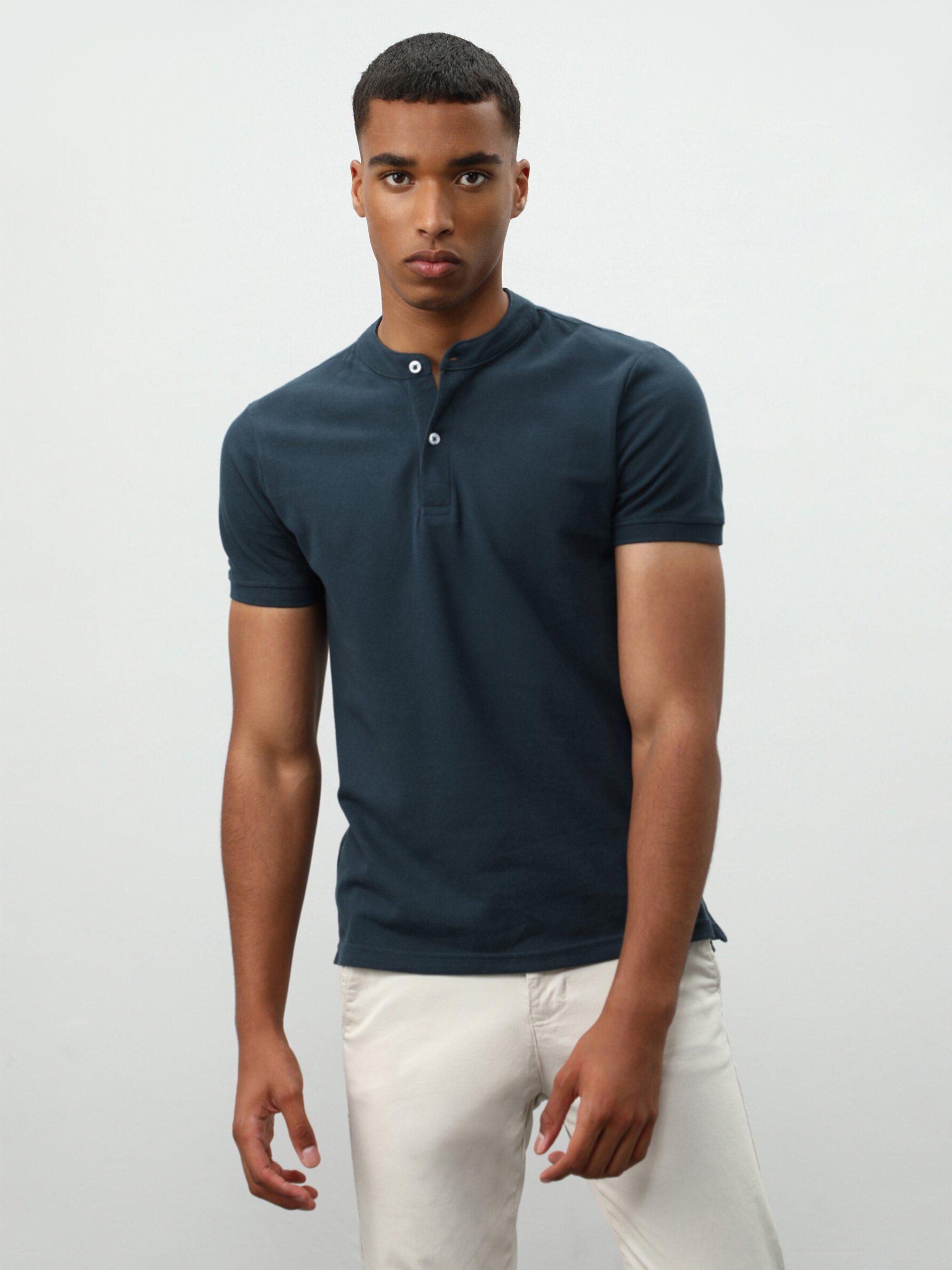 Мужская футболка поло Lefties M Navy/Blue (5102521426)