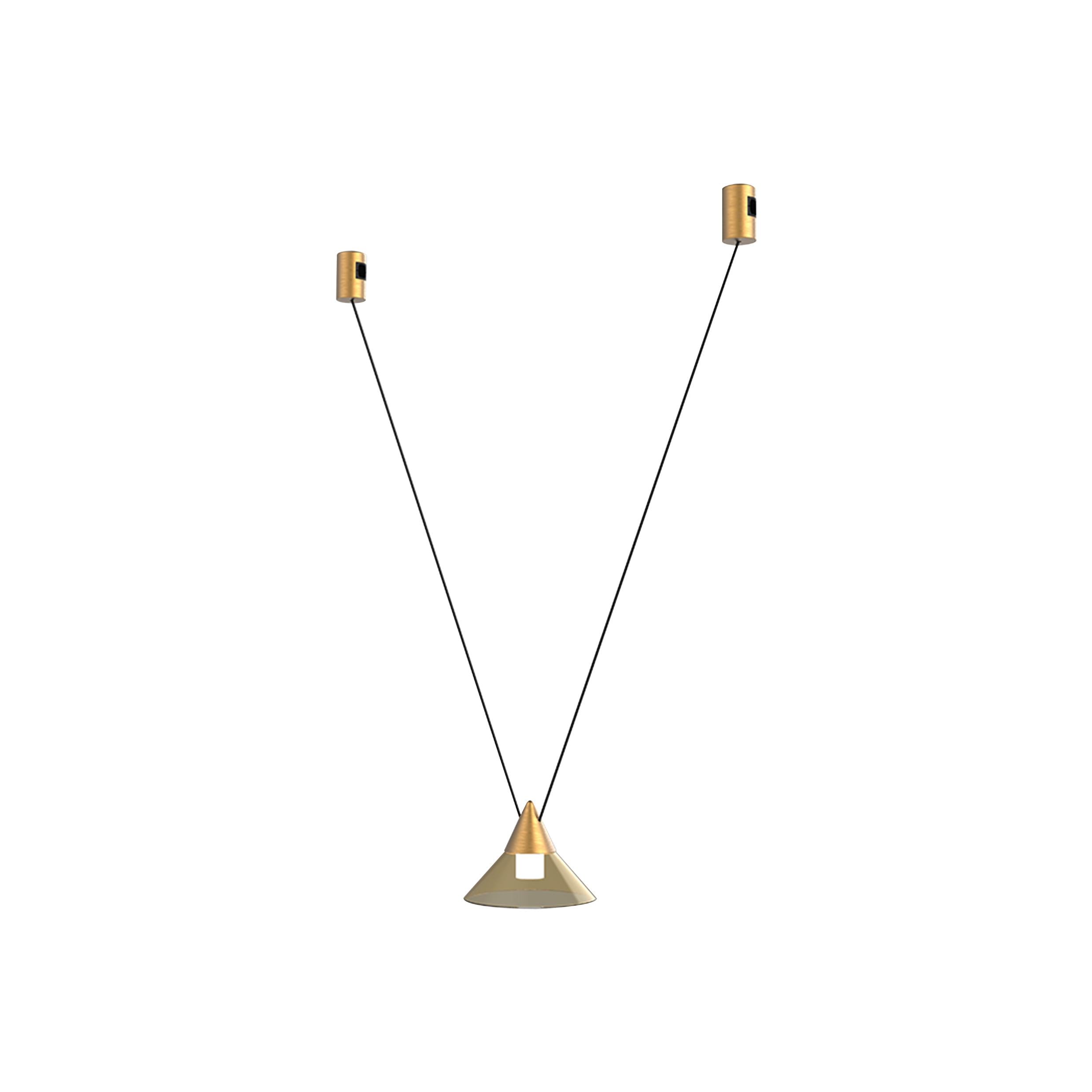 Светильники для модульной системы Skarlat 8878 Cable Module A-2 Brass 4000K
