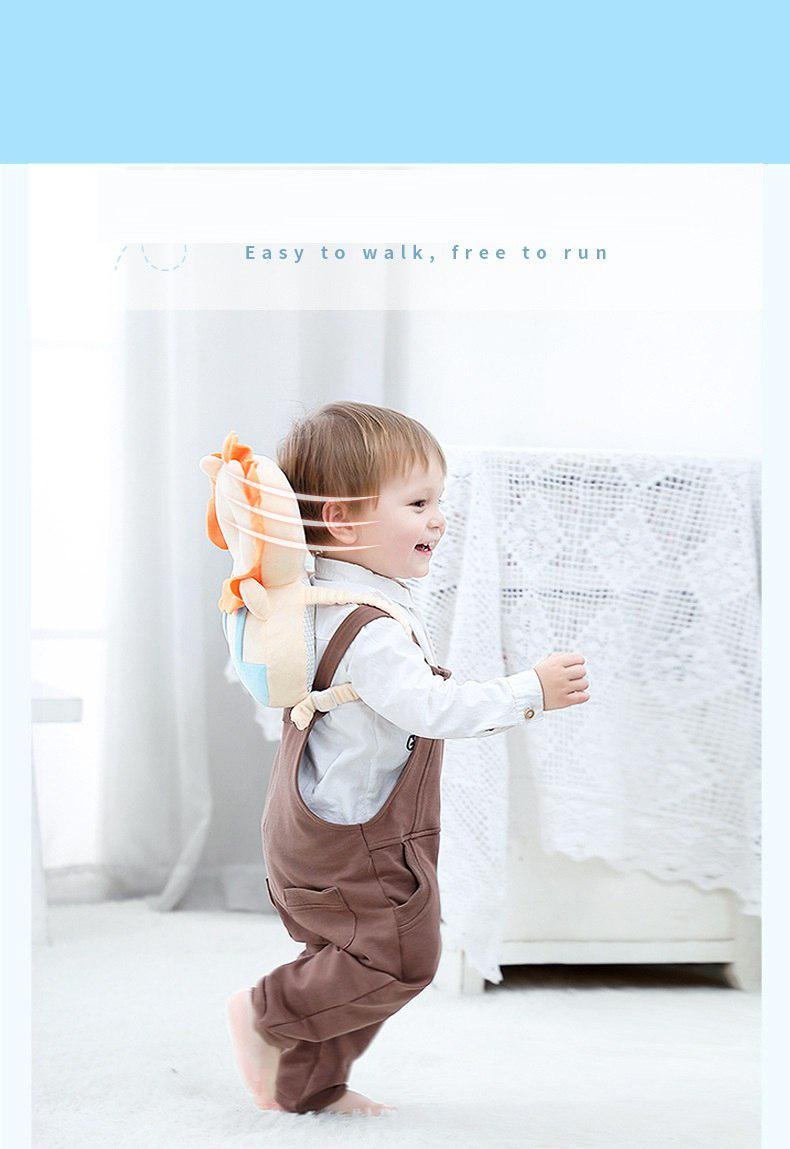 Подушка захисна Лев для голови та спини малюка Жовтий (142617) - фото 6 Подушка захисна Лев для голови та спини малюка Жовтий (142617) - фото 6