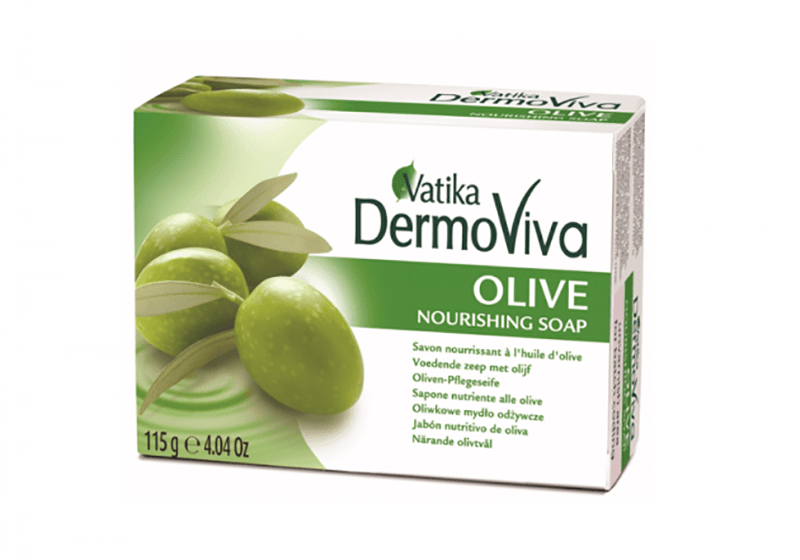 Мыло оливковое Vatika Dermoviva 115 г (1968792029)