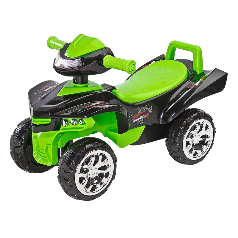 Машинка для катания квадроцикл Caretero Mini Raptor со звуковыми эффектами Green (528745)