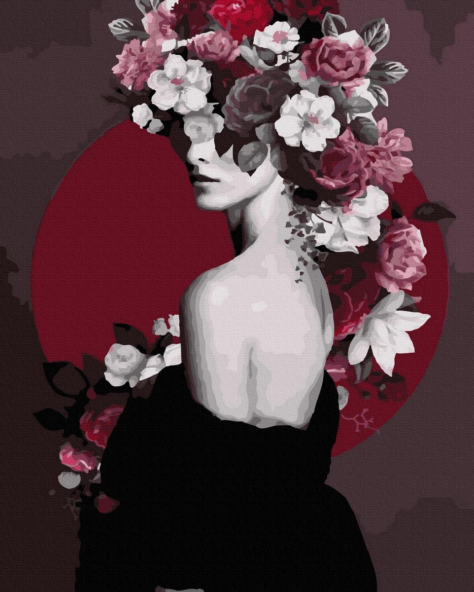 Картина по номерам Цветочная абстракция 40х50 (GX39746)