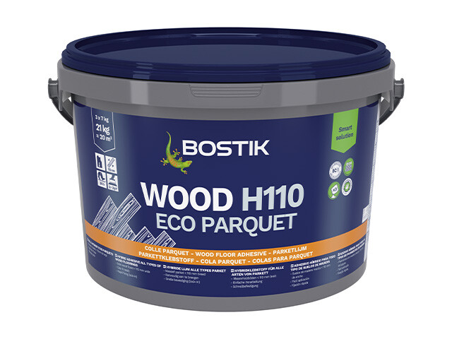 Bostik WOOD H110 21kg Гибридный клей для паркета, для укладки инженерного деревянного пола (30630627)