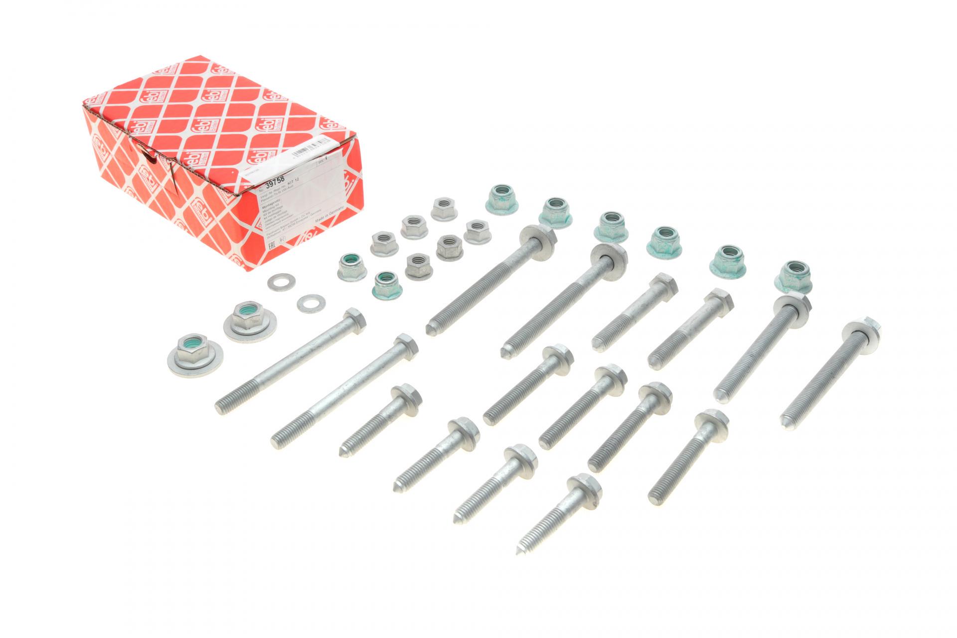 Комплект болтов переднего рычага Audi A4 00-08 (39758)