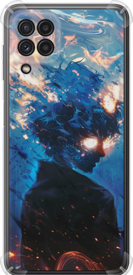 Чехол на Samsung Galaxy M32 M325F Сатору Годжо (6129sp-2558-42517) Чехол на Samsung Galaxy M32 M325F Сатору Годжо (6129sp-2558-42517)