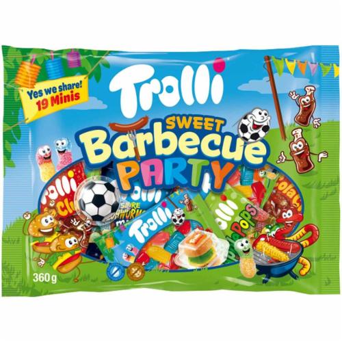 Конфеты желейные Trolli Sweet Barbecue Party (19 minis) 360 г (30826425) Конфеты желейные Trolli Sweet Barbecue Party (19 minis) 360 г (30826425)