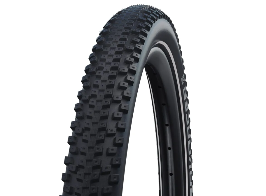 Велопокрышка Schwalbe 57-584 ADVANCER HYBRID PunctureGuard B/B-SK+RT HS636 GREEN 50EPI 27,5"x2,25" (TIR-04-03)