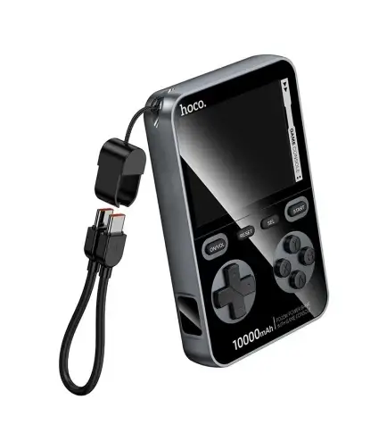 Батарея портативная Hoco Q47 Shine with Game Console 10000mAh 20W Metal Gray Батарея портативная Hoco Q47 Shine with Game Console 10000mAh 20W Metal Gray