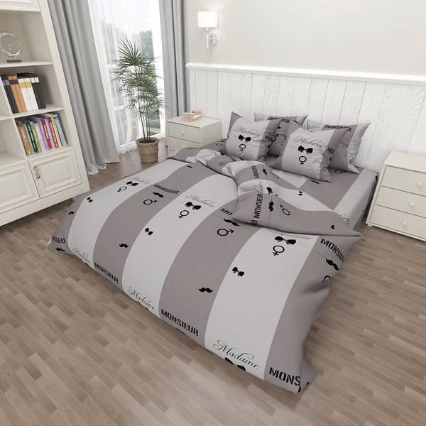 Комплект постельного белья Vital Textile Голд Люкс бязь полуторный 150х220 см (BL1.5-291)