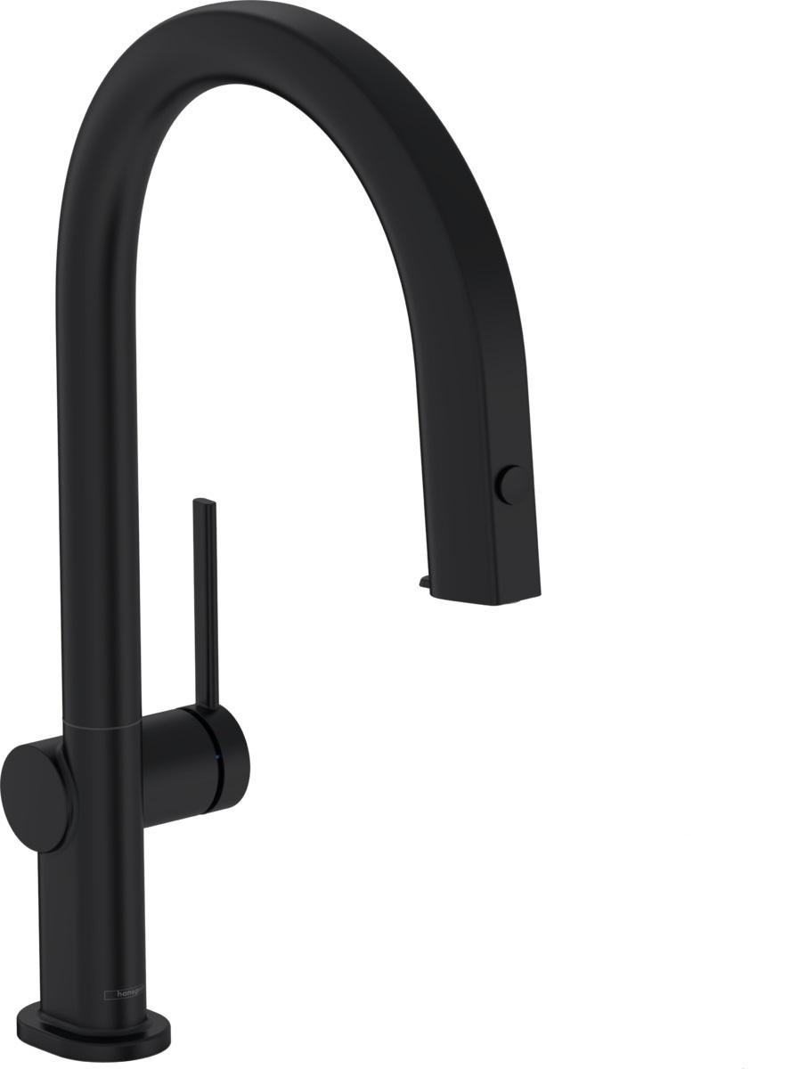 Смеситель для кухни Hansgrohe Aqittura M91 FilterSystem 210 Черный матовый (ERC-76803670)