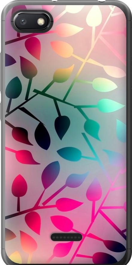Чехол на Xiaomi Redmi 6A Листья (2235u-1531-42517)