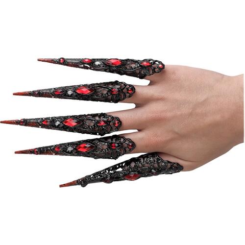 Когти в камнях Seta Decor 5 шт. (23-571RD-BLK)