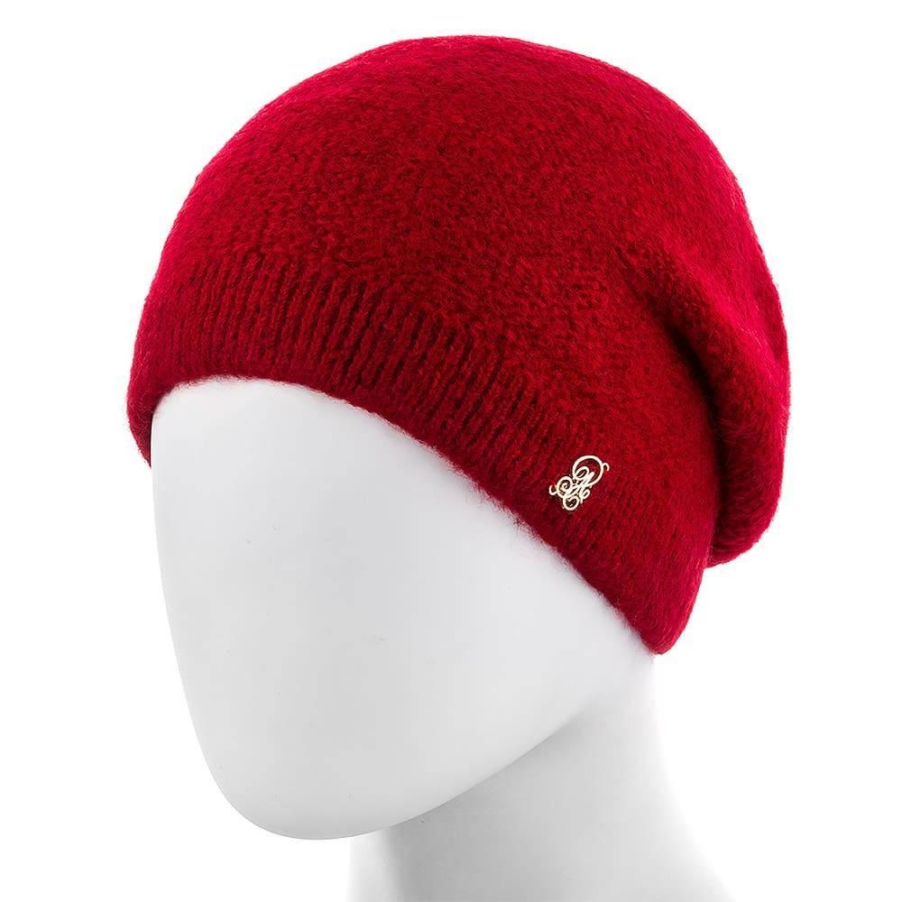 Шапка жіноча в'язана Atrics MH574 р. 56-59 Червоний (1464738257)