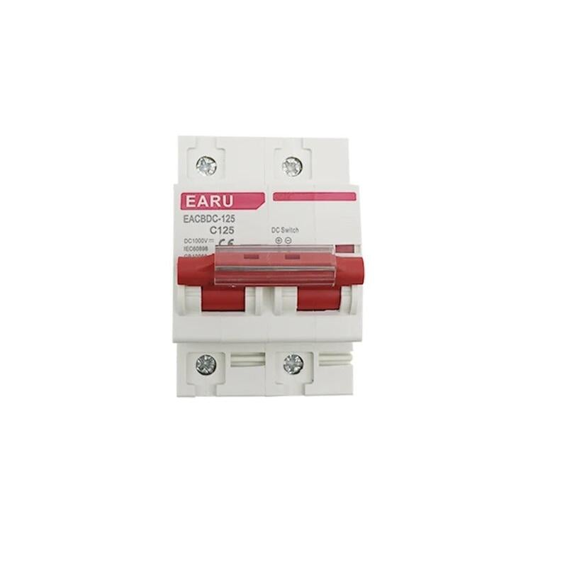 Выключатель автоматический EARU EACBD-125A DC 1000 В 2P