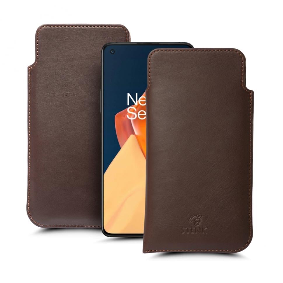 Чохол Stenk Elegance для OnePlus 9R Коричневий (69709)