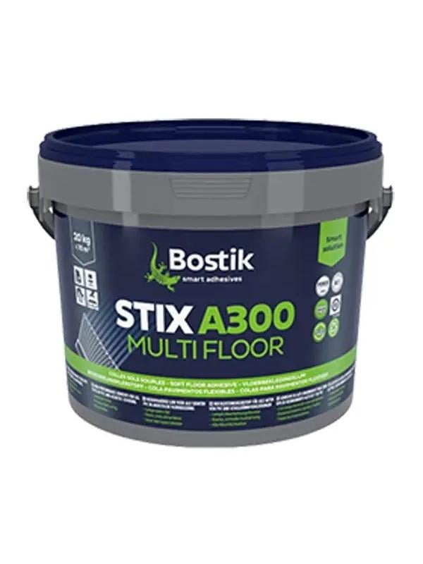 Клей для линолеума и ПВХ покрытий Bostik STIX A300 MULTI FLOOR 20 кг