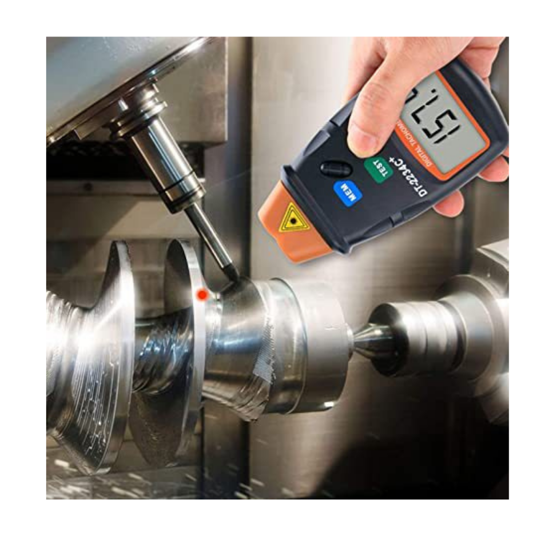 Тахометр лазерный Walcom DT-2234C и крона (30297771) - фото 4