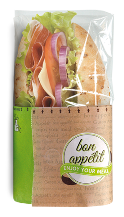 Пакет бумажный для фаст-фуда жиростойкий с окном 215x75x130/230 мм крафт 40 шт. - фото 2 Пакет бумажный для фаст-фуда жиростойкий с окном 215x75x130/230 мм крафт 40 шт. - фото 2