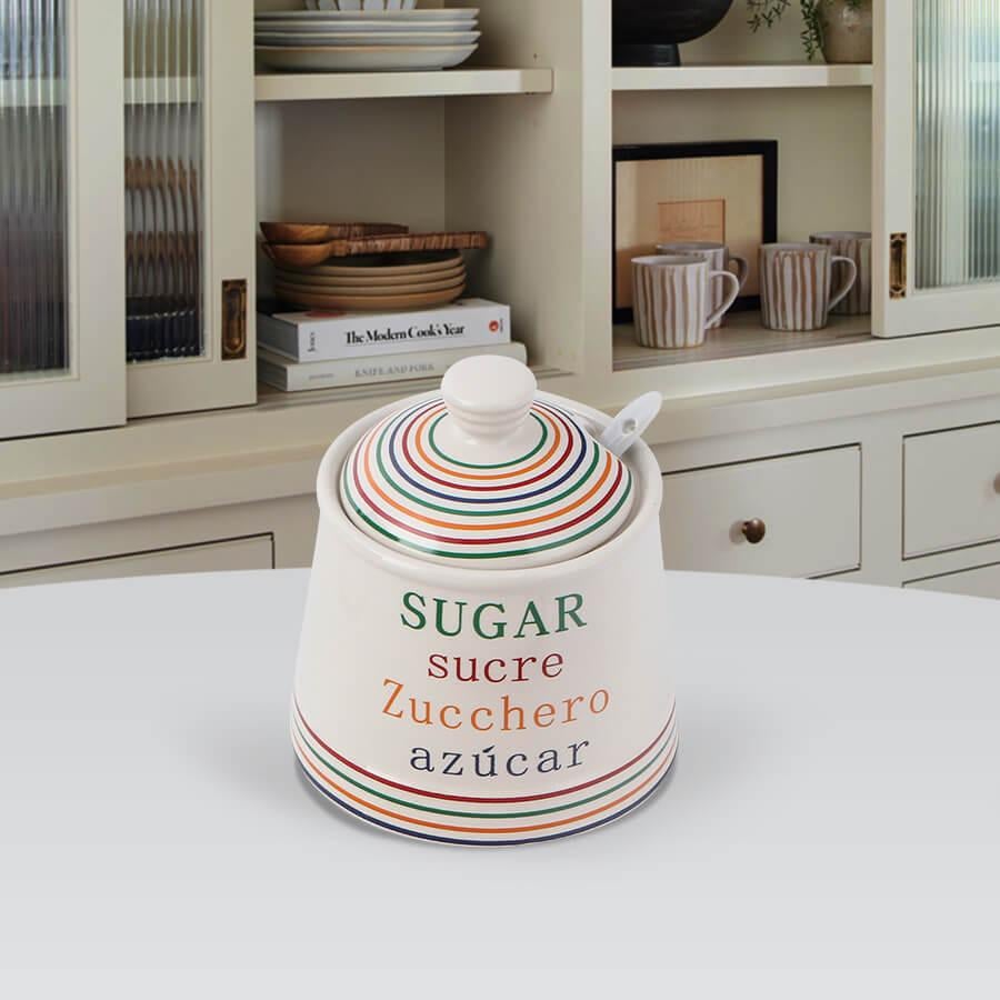 Сахарница Maestro MR-20031-09 10х12 см (14604) - фото 2 Сахарница Maestro MR-20031-09 10х12 см (14604) - фото 2