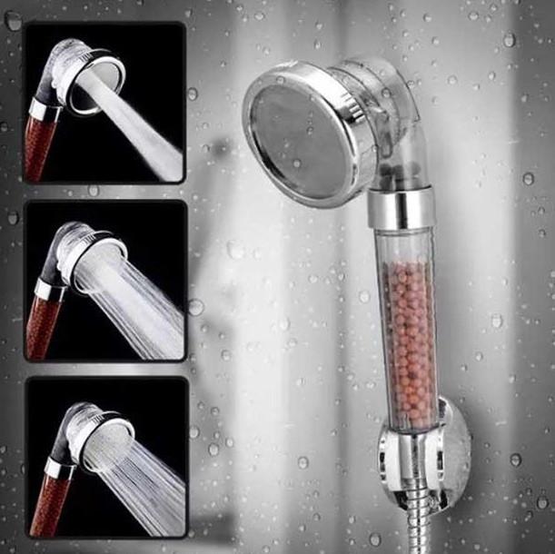 Лійка для душу SUNROZ Spa Heathy Shower Head з турмаліном (SUN3991) - фото 3