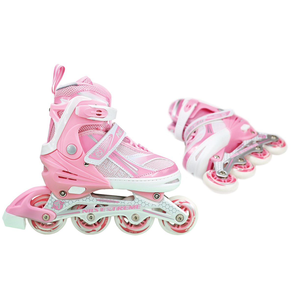 Роликові ковзани Nils Extreme NA1123A р. 39-42 Pink