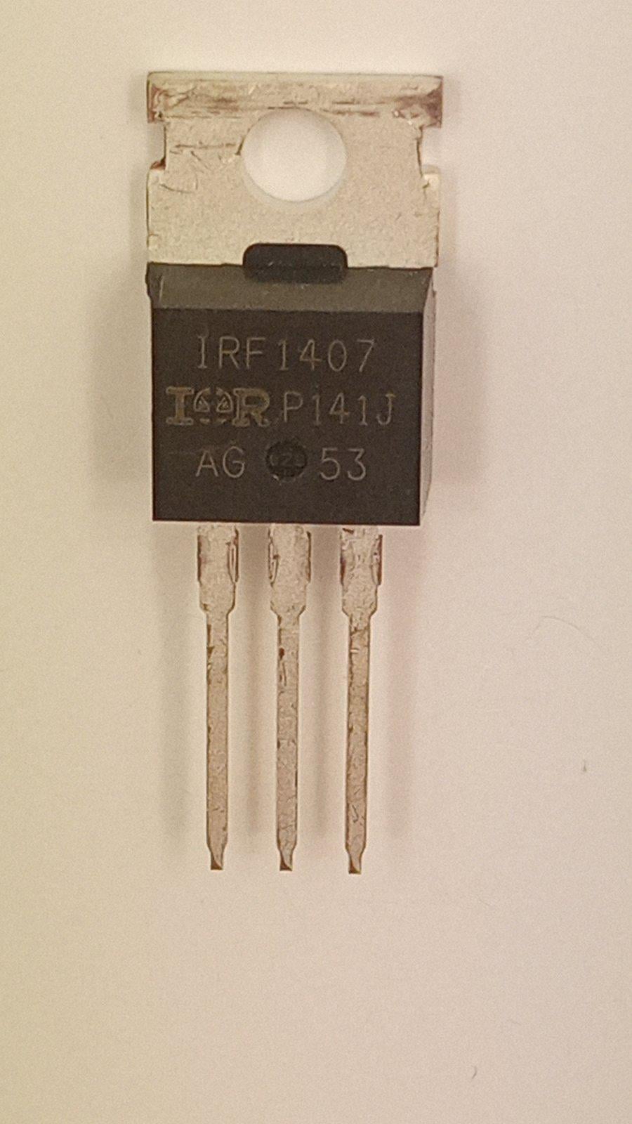 Транзистор IRF1407 n-channel 75V 130A 330W 0,0078Om TO-220 (09909)