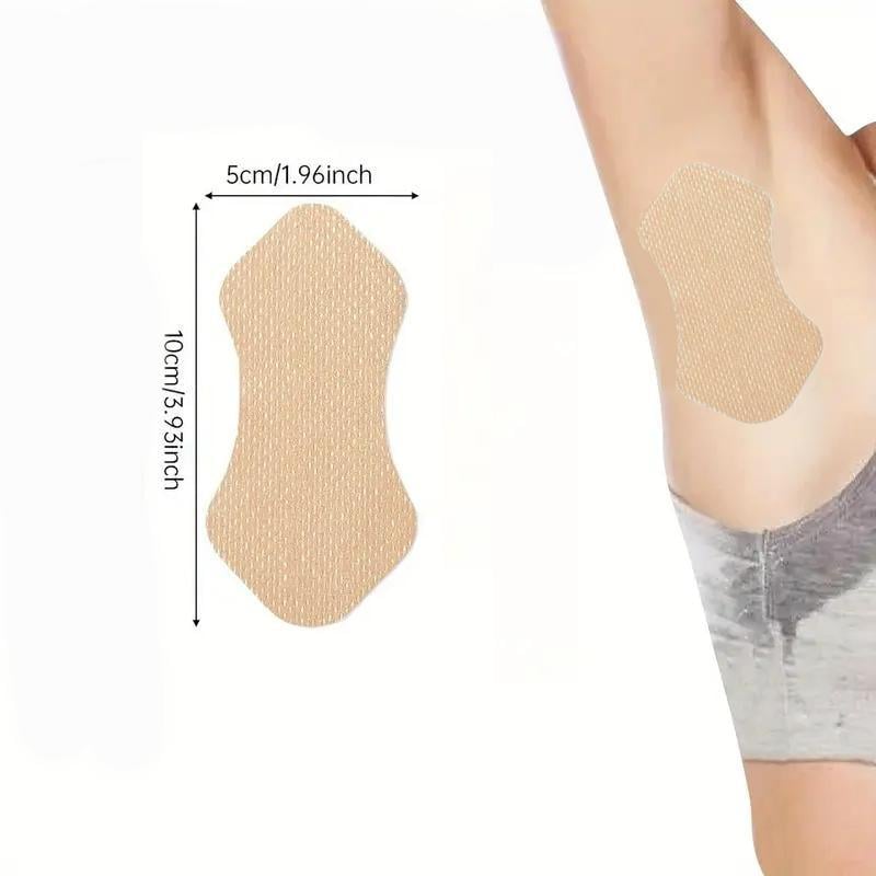 Пластыри на подмышки для поглощения пота/запаха/от пятен самоклеящиеся 10 шт. Бежевый (2789190542) - фото 9