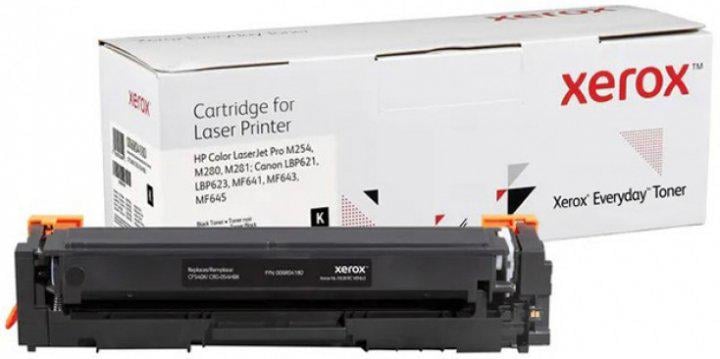 Картридж Xerox Everyday совместимый аналог HP CF540X 203X/Canon 054H Black (006R04180)