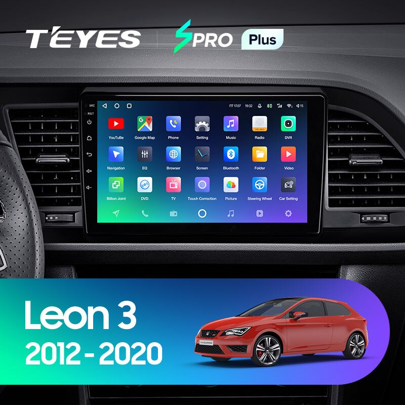 Автомагнитола штатная Teyes для Seat Leon 3 2012-2020 Android SPRO-PLUS 3+32G Wi-Fi/4G (1488034515) - фото 3