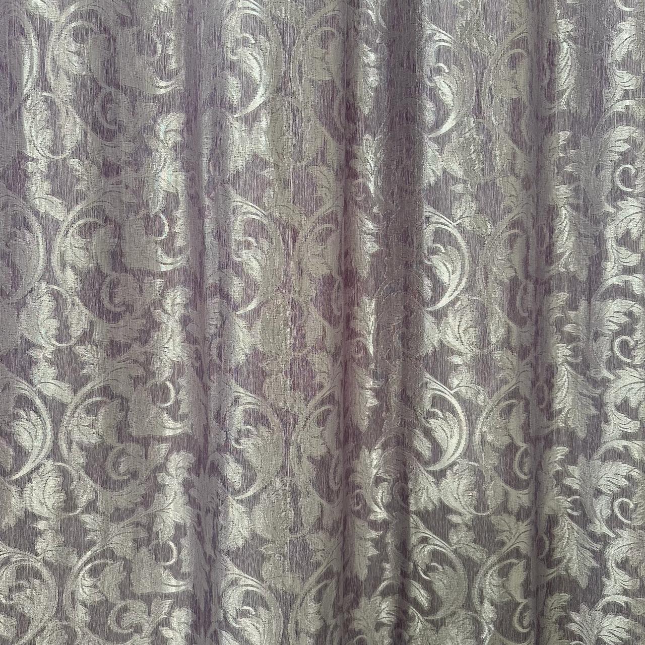 Шторы Севилья жаккардовые 1,5х2,7 м 2 шт. Лиловый (28740529) - фото 10