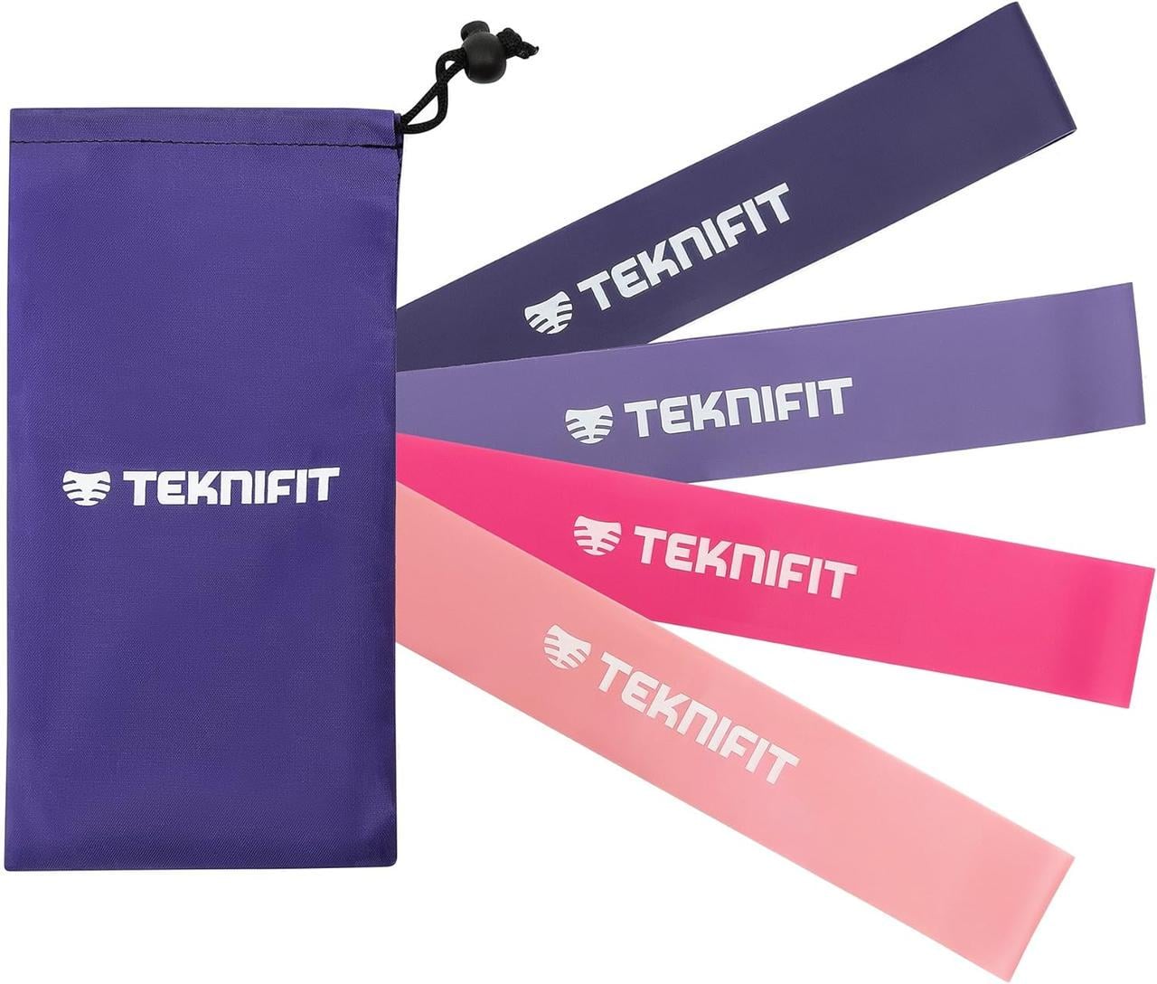 Набор эспандеров TEKNIFIT для домашнего фитнеса и тренировок