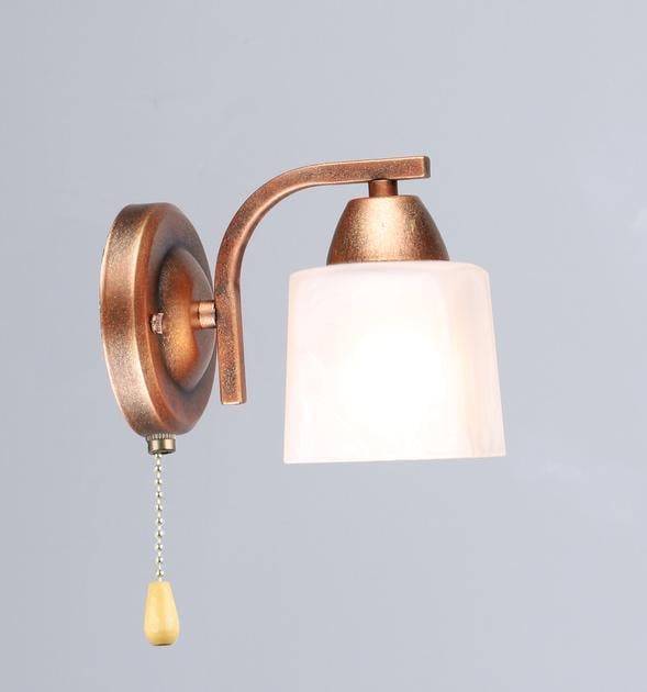 Бра настінне Valeso з металевим каркасом одинарне Е27 IP20 B A1505/1W (28686444)