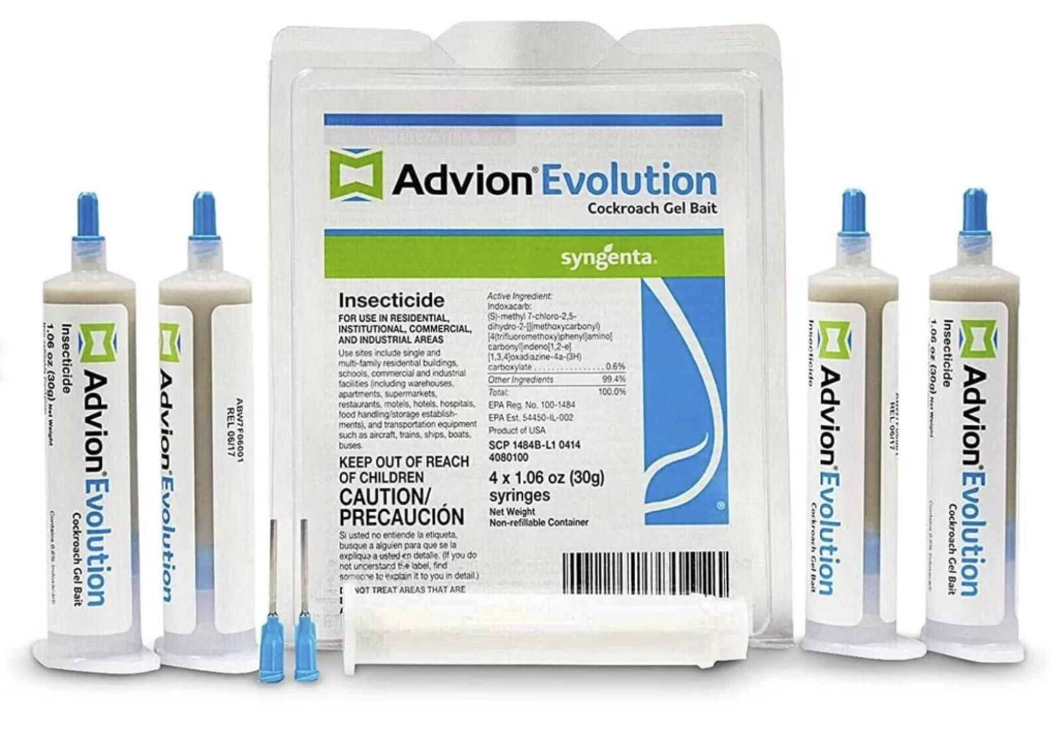 Гель яд от тараканов Advion Cockroach Gel Syngenta Evolution шприц/ловушка (2363968980)