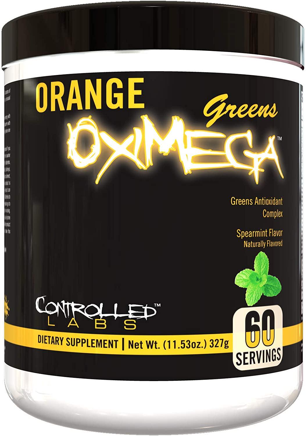 Антиоксидантний комплекс Controlled Labs Orange OxiMega Greens Antioxidant Complex Spearmint 327 g