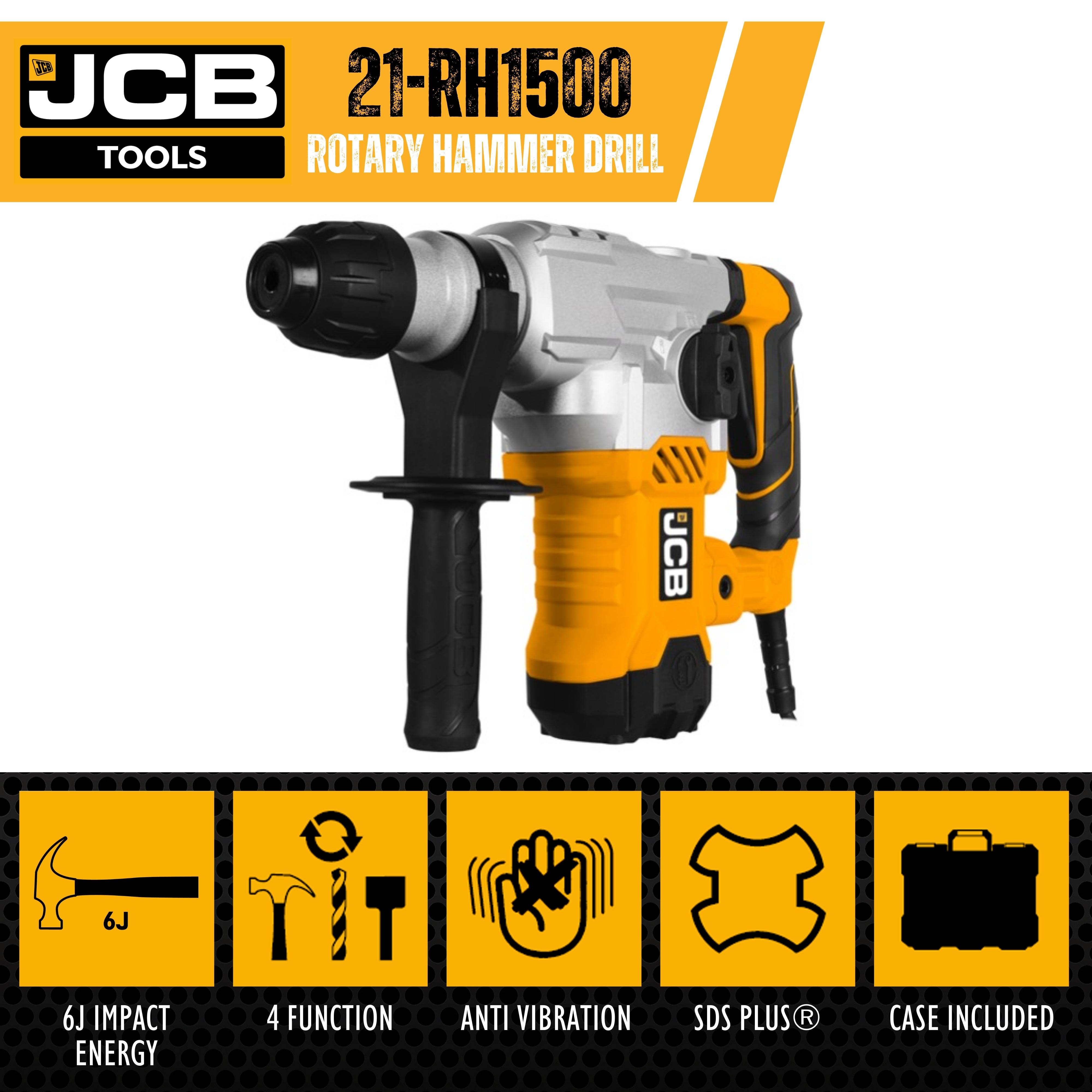 Перфоратор бочковий JCB (BAMFORD) JCB-RH1500-E (17626294) - фото 3 Перфоратор бочковий JCB (BAMFORD) JCB-RH1500-E (17626294) - фото 3