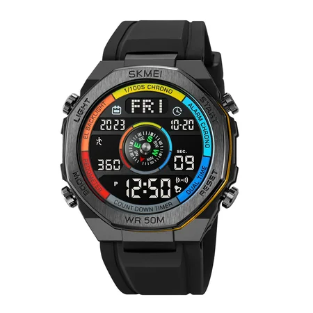 Наручные часы Skmei 2209CLGD STOPPED Colorful-Gold (1189)