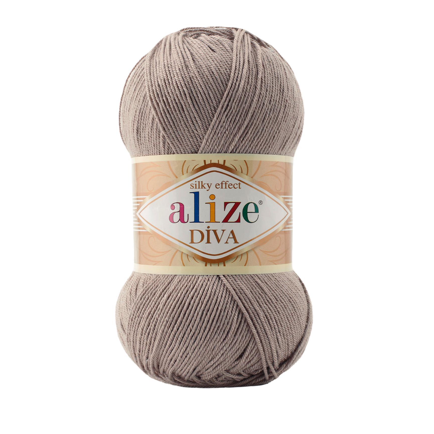 Пряжа Alize Diva 167 Беж (7481)