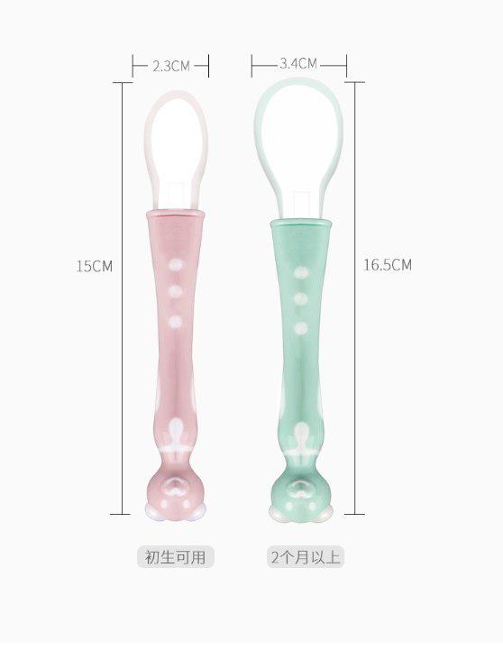 Набор силиконовых ложечек Мишки в футляре Бирюзовый (142505) - фото 4 Набор силиконовых ложечек Мишки в футляре Бирюзовый (142505) - фото 4