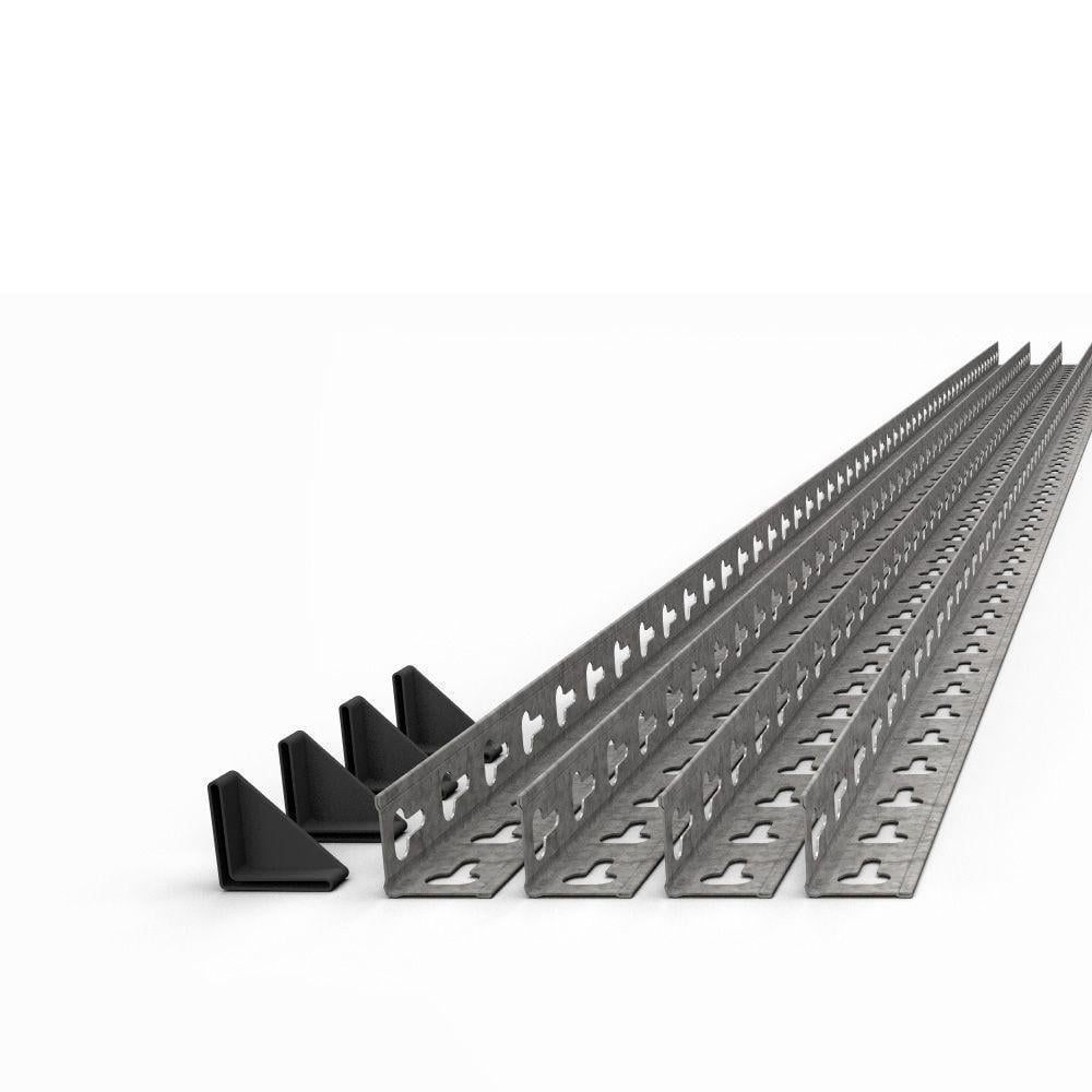 Стелаж Меткас Титан ОД 300 кг/полицю 5 полиць ДСП оцинкований металевий 2160x1800x500 мм (3DPanda-T216221805051) - фото 9 Стелаж Меткас Титан ОД 300 кг/полицю 5 полиць ДСП оцинкований металевий 2160x1800x500 мм (3DPanda-T216221805051) - фото 9