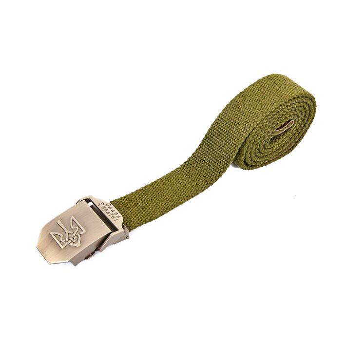 Ремінь Україна SP-Sport Tactical Belt (TY-6663) 120x3,5см Оливковий — фото 2