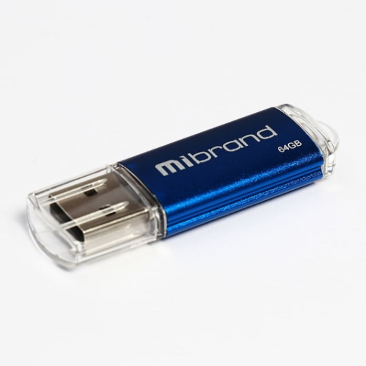 Флешка mibrand cougar usb 2,0 у блістерній упаковці 64GB (YUT_V9175)