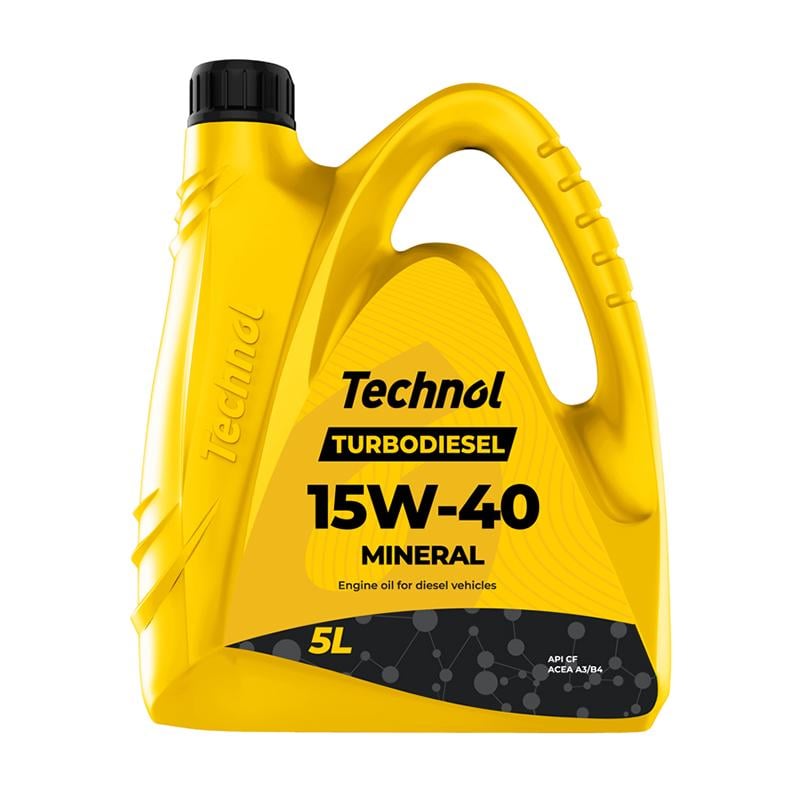 Моторное масло Technol Turbodiesel 15W-40, 5л - фото 1