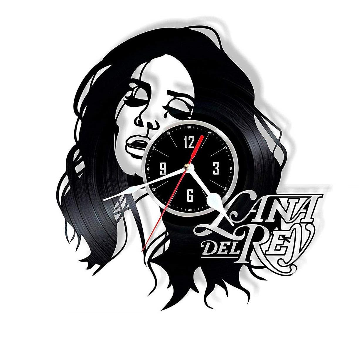 Часы настенные Lana Del Rey 2103 из виниловой пластинки