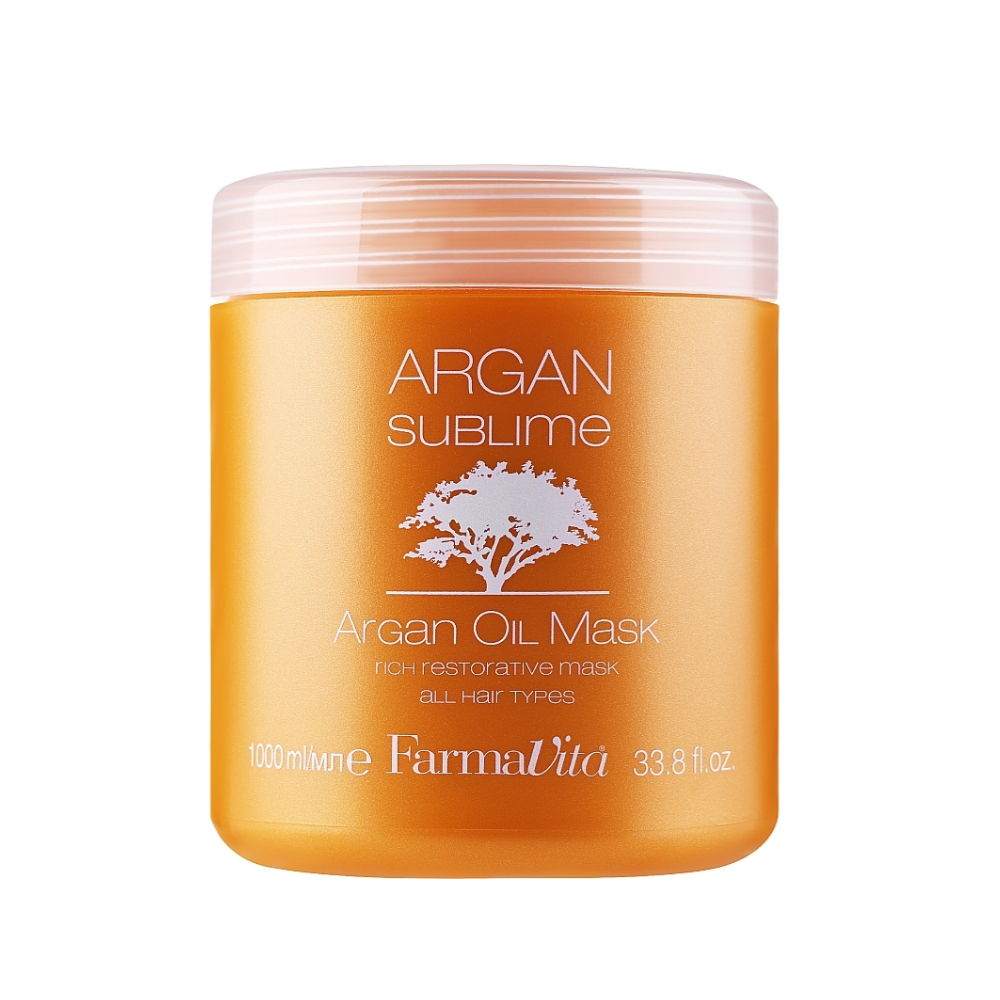 Маска з аргановою олією Farmavita Argan Sublime Mask 1000 мл Маска з аргановою олією Farmavita Argan Sublime Mask 1000 мл