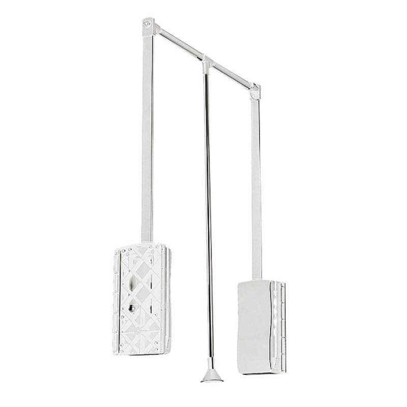 Пантограф GTV для одежды телескопический 600-830 мм с масляным амортизатором в модуль 645-910 мм 8 кг