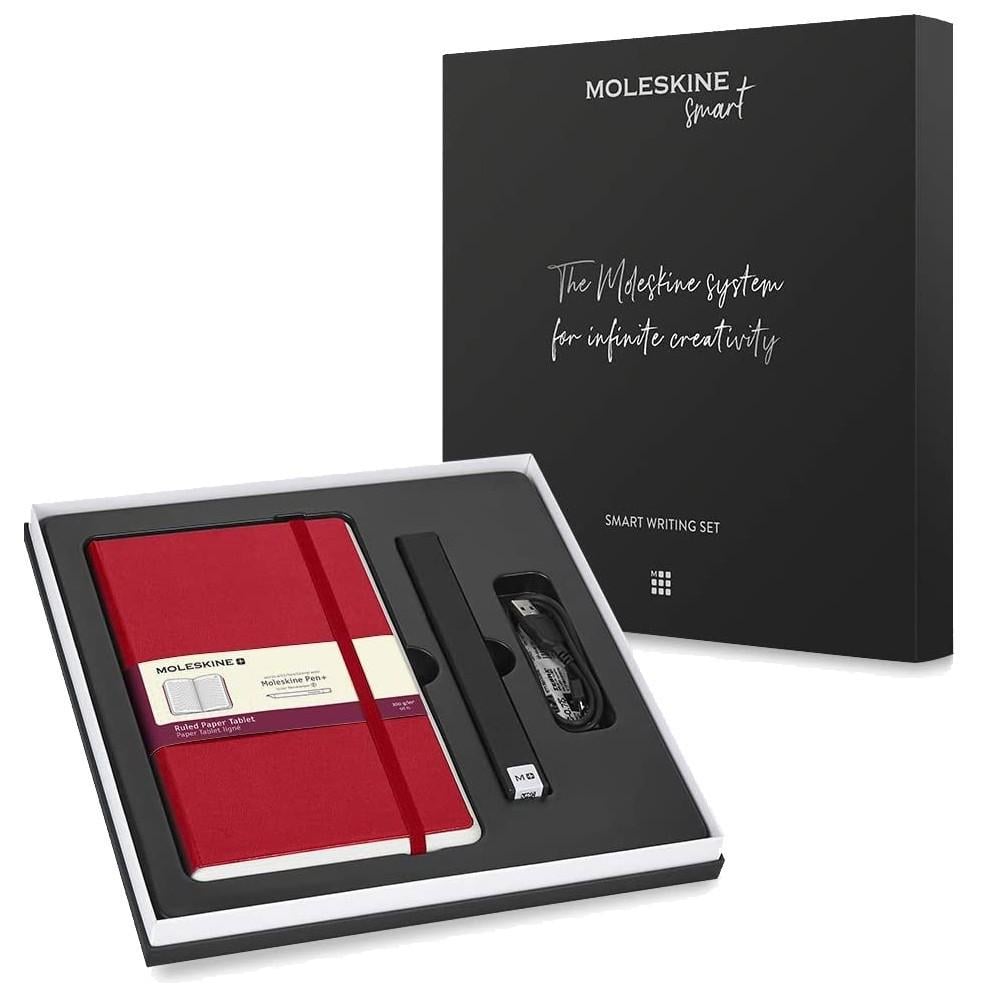 Набор Moleskine Smart Writing Set Ellipse/Smart Pen Paper Tablet Линия Красный