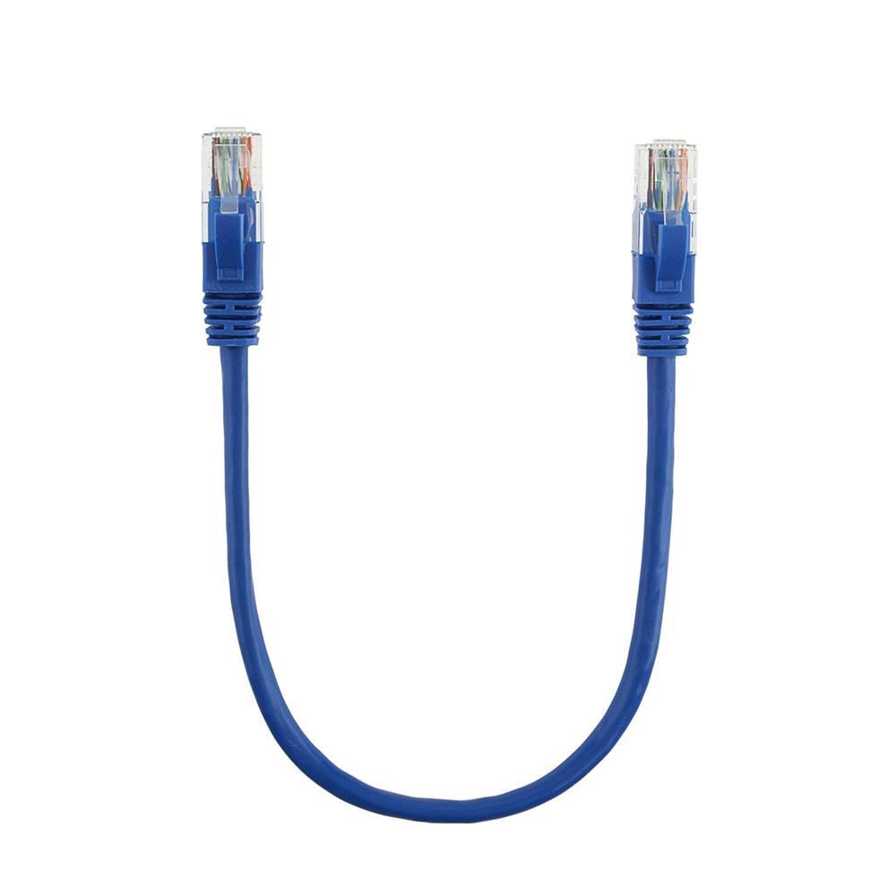 Патч-корд литий Ritar UTP RJ45 Cat,5e 0,3 м Cu мідь Синій Патч-корд литий Ritar UTP RJ45 Cat,5e 0,3 м Cu мідь Синій