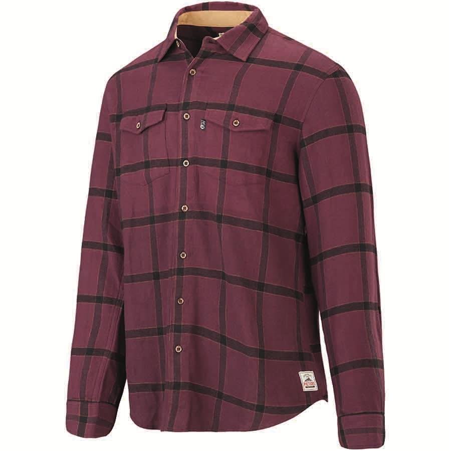 Сорочка Picture Organic Hillsboro MTS620 flanel L Burgundy (53336)