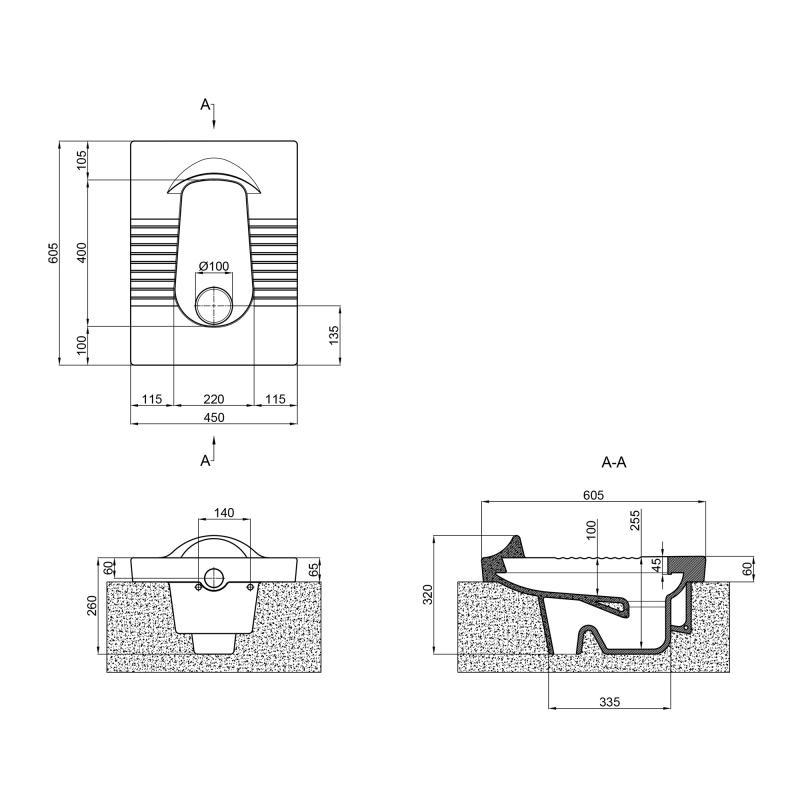 Чаша Генуя Q-tap Kalao White QT0823HDD55BW - фото 3